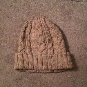 Tan Knit Hat NEW